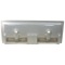 Rectangular White Double Ceramic Wall Mounted or Drop In Sink